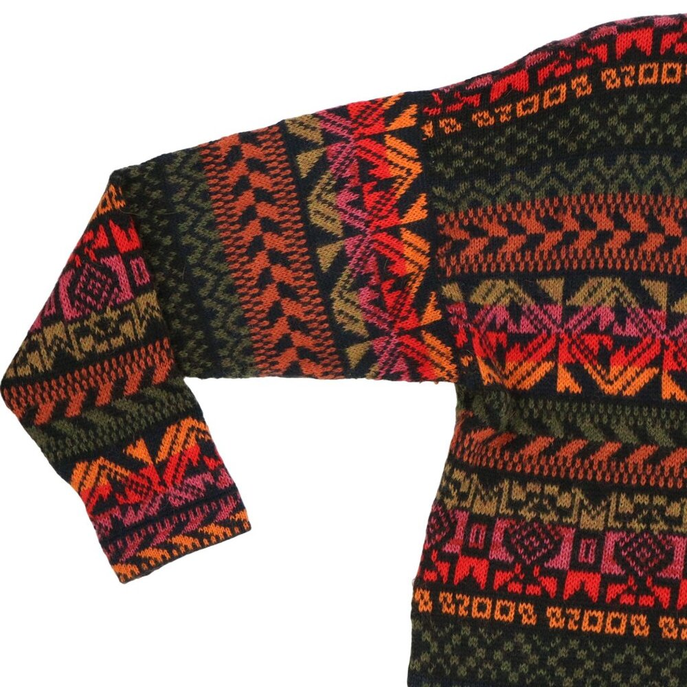 The Alpaca Connection Button Front Peruvian Alpac… - image 4